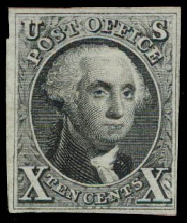 Cost of US Stamps Scott Catalog 4: 1875 10c Washington. Daniel Kelleher Auctions, May 2015, Sale 669, Lot 2364