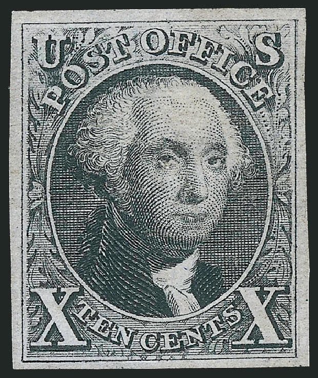 US Stamps Value Scott Cat. #4 - 1875 10c Washington. Robert Siegel Auction Galleries, Dec 2014, Sale 1090, Lot 1124