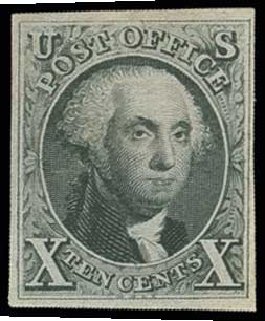Value of US Stamp Scott Catalog #4 - 10c 1875 Washington. H.R. Harmer, Jun 2013, Sale 3003, Lot 1025
