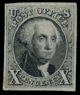Price of US Stamps Scott Catalogue 4: 10c 1875 Washington. Daniel Kelleher Auctions, Sep 2013, Sale 639, Lot 3095