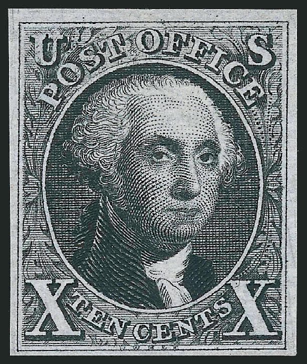 Costs of US Stamp Scott 4: 1875 10c Washington. Robert Siegel Auction Galleries, Oct 2010, Sale 997, Lot 5115
