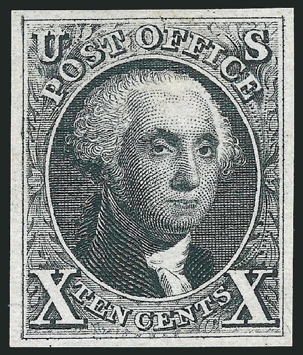 US Stamps Values Scott # 4: 1875 10c Washington. Robert Siegel Auction Galleries, Oct 2011, Sale 1014, Lot 1032