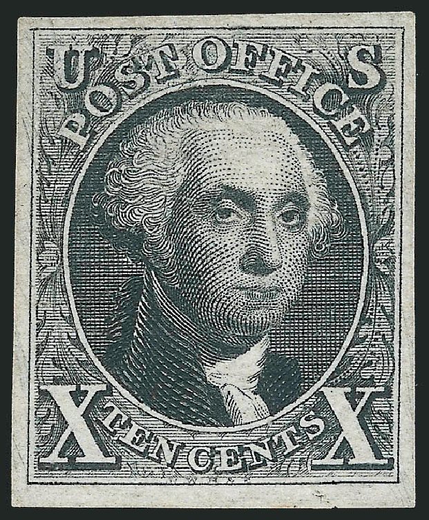 Value of US Stamp Scott Catalogue #4 - 1875 10c Washington. Robert Siegel Auction Galleries, Nov 2013, Sale 1061, Lot 3352