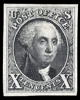 Prices of US Stamp Scott Cat. #4 - 10c 1875 Washington. Cherrystone Auctions, Nov 2010, Sale 201011, Lot 23
