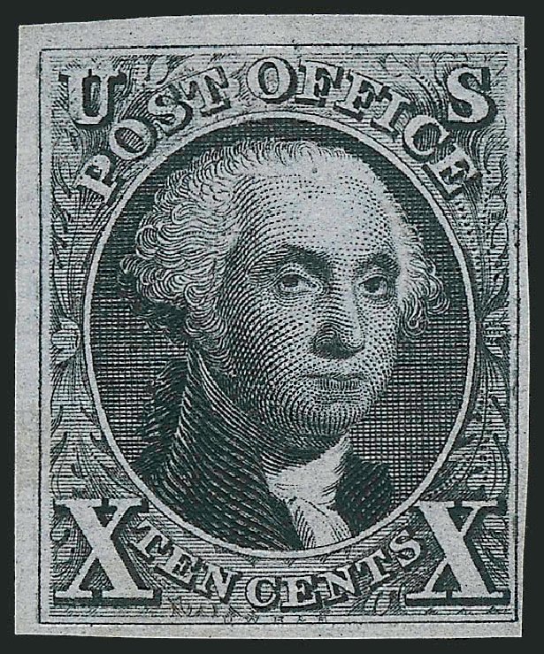 Costs of US Stamps Scott # 4 - 10c 1875 Washington. Robert Siegel Auction Galleries, Oct 2011, Sale 1014, Lot 1033