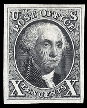 Values of US Stamps Scott Catalog #4: 10c 1875 Washington. Cherrystone Auctions, Jul 2015, Sale 201507, Lot 6