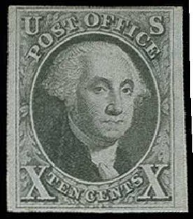 Value of US Stamps Scott Catalog # 4 - 1875 10c Washington. H.R. Harmer, Jun 2013, Sale 3003, Lot 1026