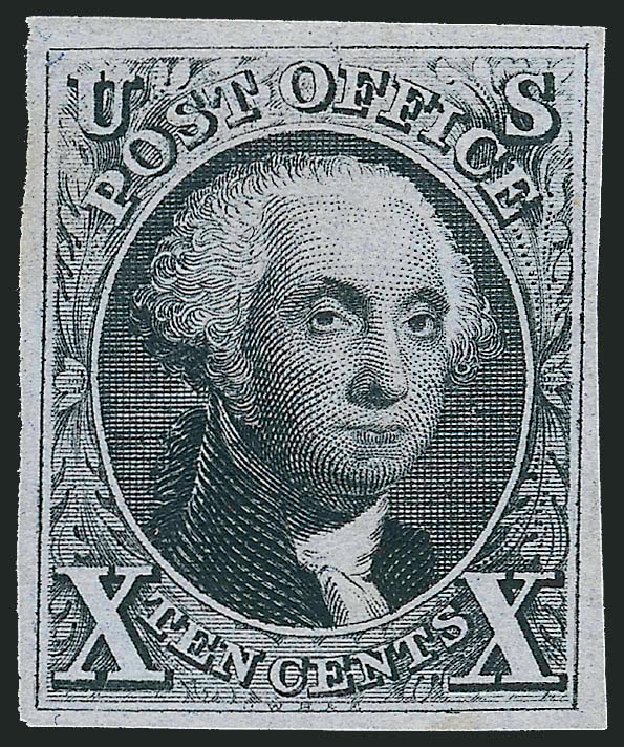 US Stamps Values Scott Catalog 4 - 1875 10c Washington. Robert Siegel Auction Galleries, Apr 2010, Sale 984, Lot 46