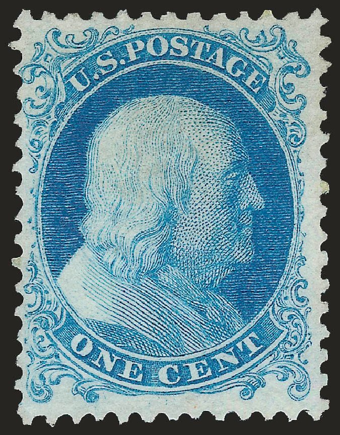 Price of US Stamps Scott Catalog #40: 1c 1875 Franklin Reprint. Robert Siegel Auction Galleries, Apr 2010, Sale 984, Lot 239