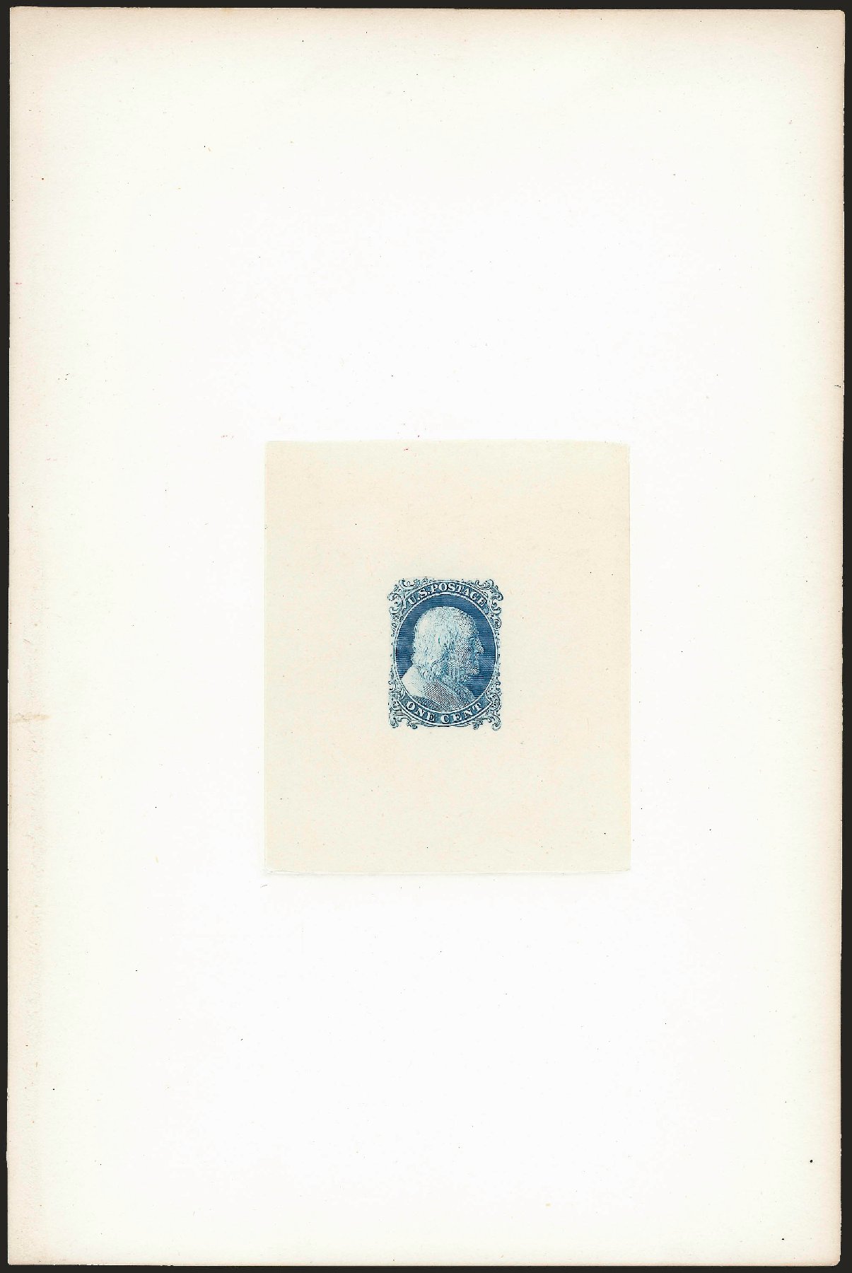 US Stamps Value Scott Catalogue 40: 1875 1c Franklin Reprint. Robert Siegel Auction Galleries, Apr 2010, Sale 984, Lot 231