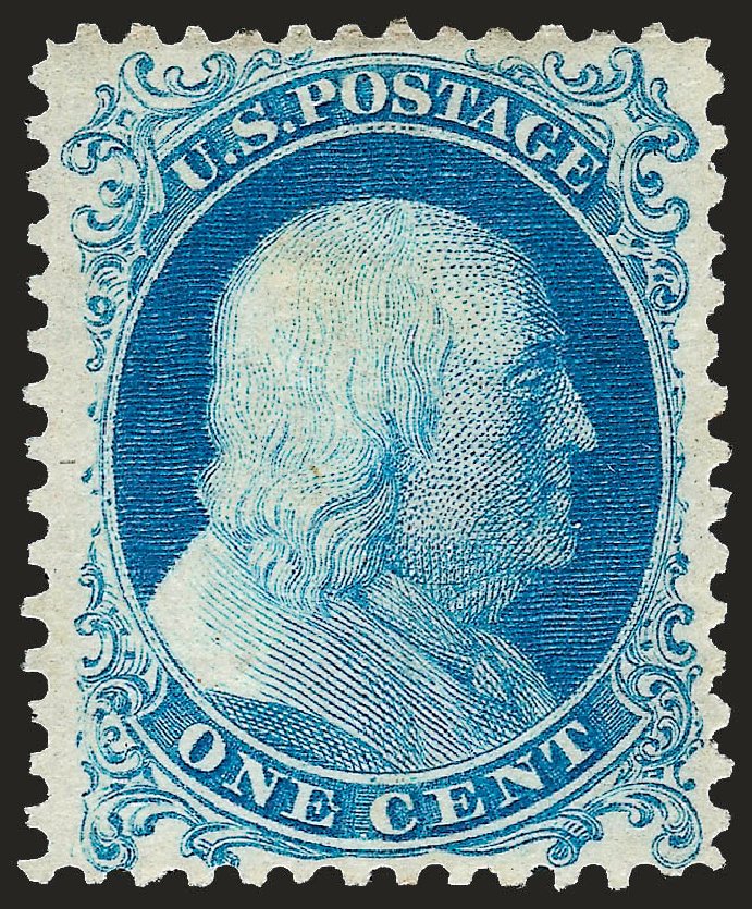 Cost of US Stamp Scott # 40: 1c 1875 Franklin Reprint. Robert Siegel Auction Galleries, Dec 2008, Sale 967, Lot 4154