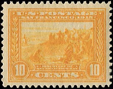 US Stamps Prices Scott Catalog 400: 10c 1913 Panama-Pacific Exposition. Regency-Superior, Nov 2014, Sale 108, Lot 797