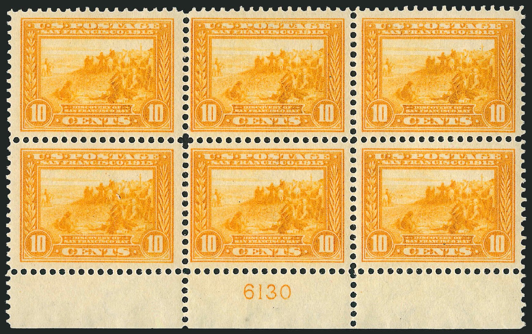 Price of US Stamp Scott Cat. # 400 - 10c 1913 Panama-Pacific Exposition. Robert Siegel Auction Galleries, Apr 2009, Sale 971, Lot 1717