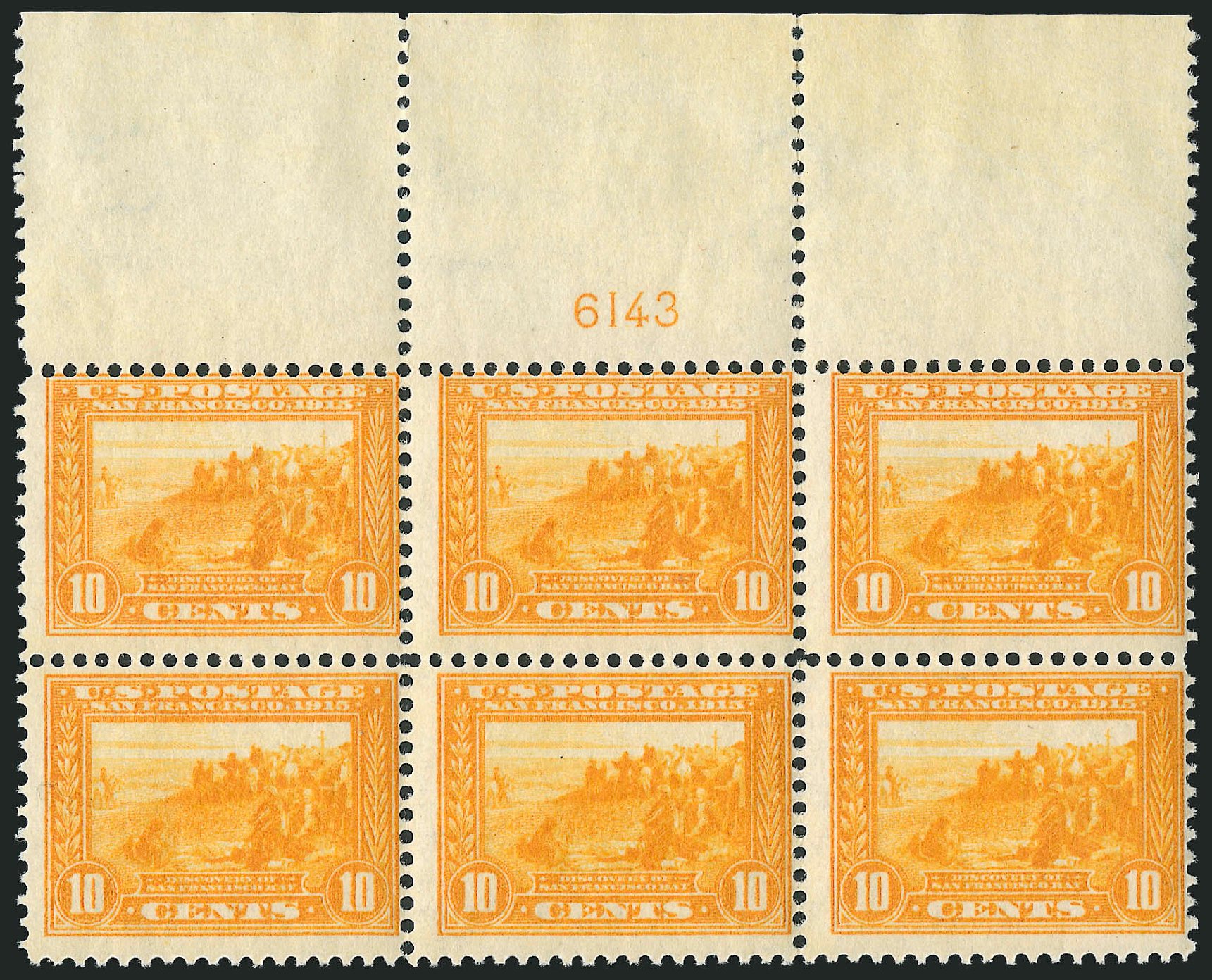US Stamp Prices Scott Catalog # 400 - 1913 10c Panama-Pacific Exposition. Robert Siegel Auction Galleries, Apr 2009, Sale 971, Lot 1727