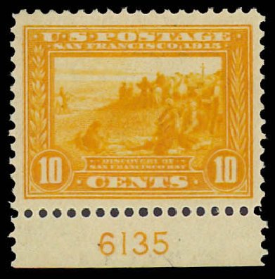 Prices of US Stamp Scott # 400: 10c 1913 Panama-Pacific Exposition. Daniel Kelleher Auctions, Jun 2012, Sale 630, Lot 1818