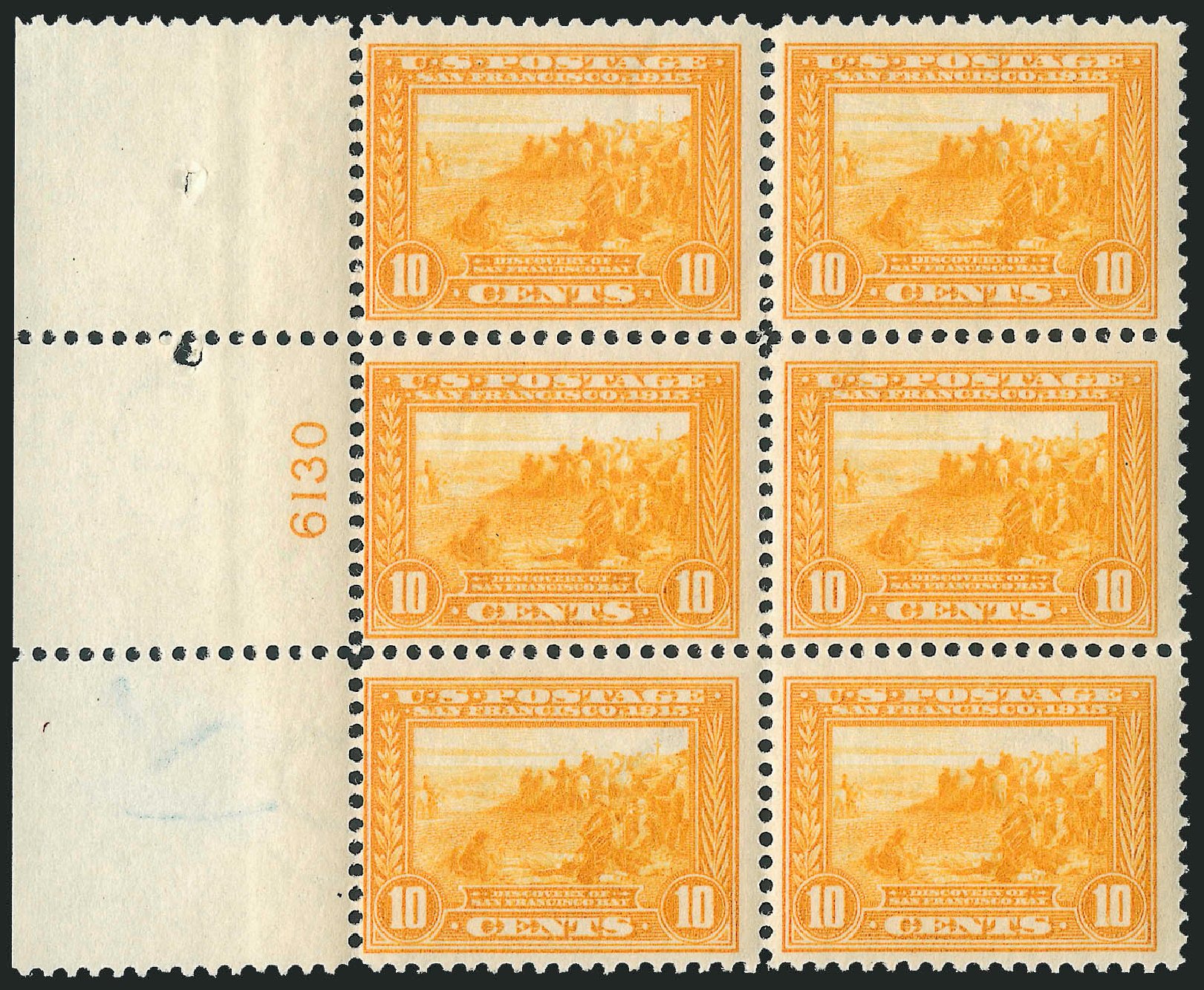 Cost of US Stamps Scott Catalog 400: 1913 10c Panama-Pacific Exposition. Robert Siegel Auction Galleries, Apr 2009, Sale 971, Lot 1718