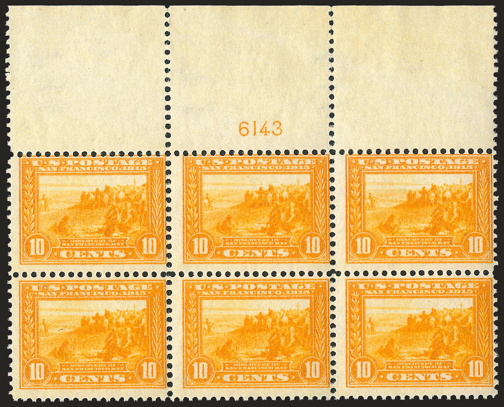 US Stamp Price Scott Catalog # 400 - 10c 1913 Panama-Pacific Exposition. Robert Siegel Auction Galleries, Apr 2010, Sale 984, Lot 849