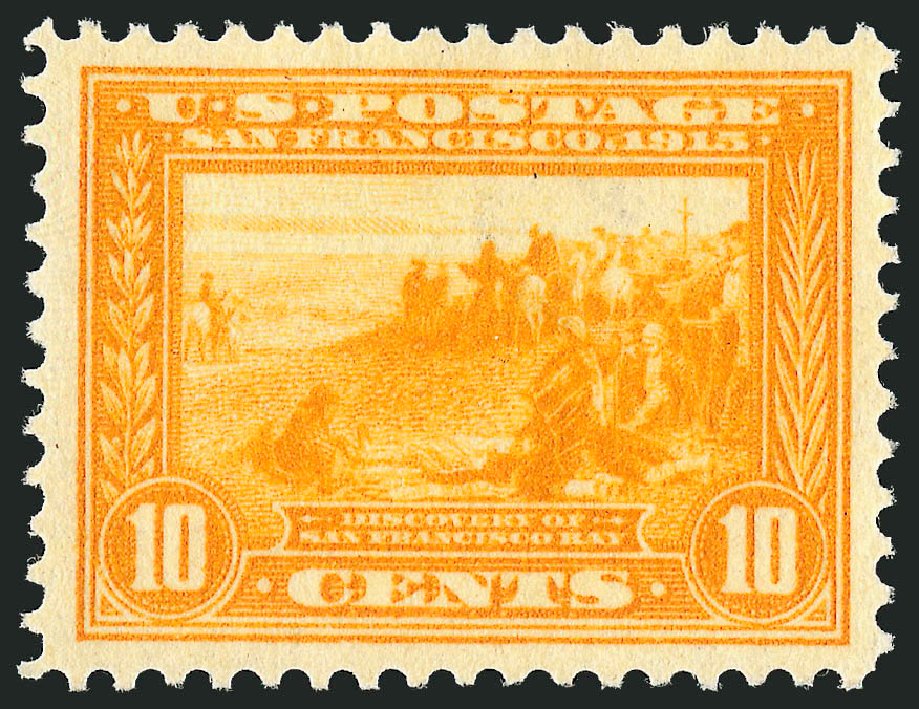 Cost of US Stamps Scott Catalogue 400: 1913 10c Panama-Pacific Exposition. Robert Siegel Auction Galleries, Jul 2013, Sale 1050, Lot 530