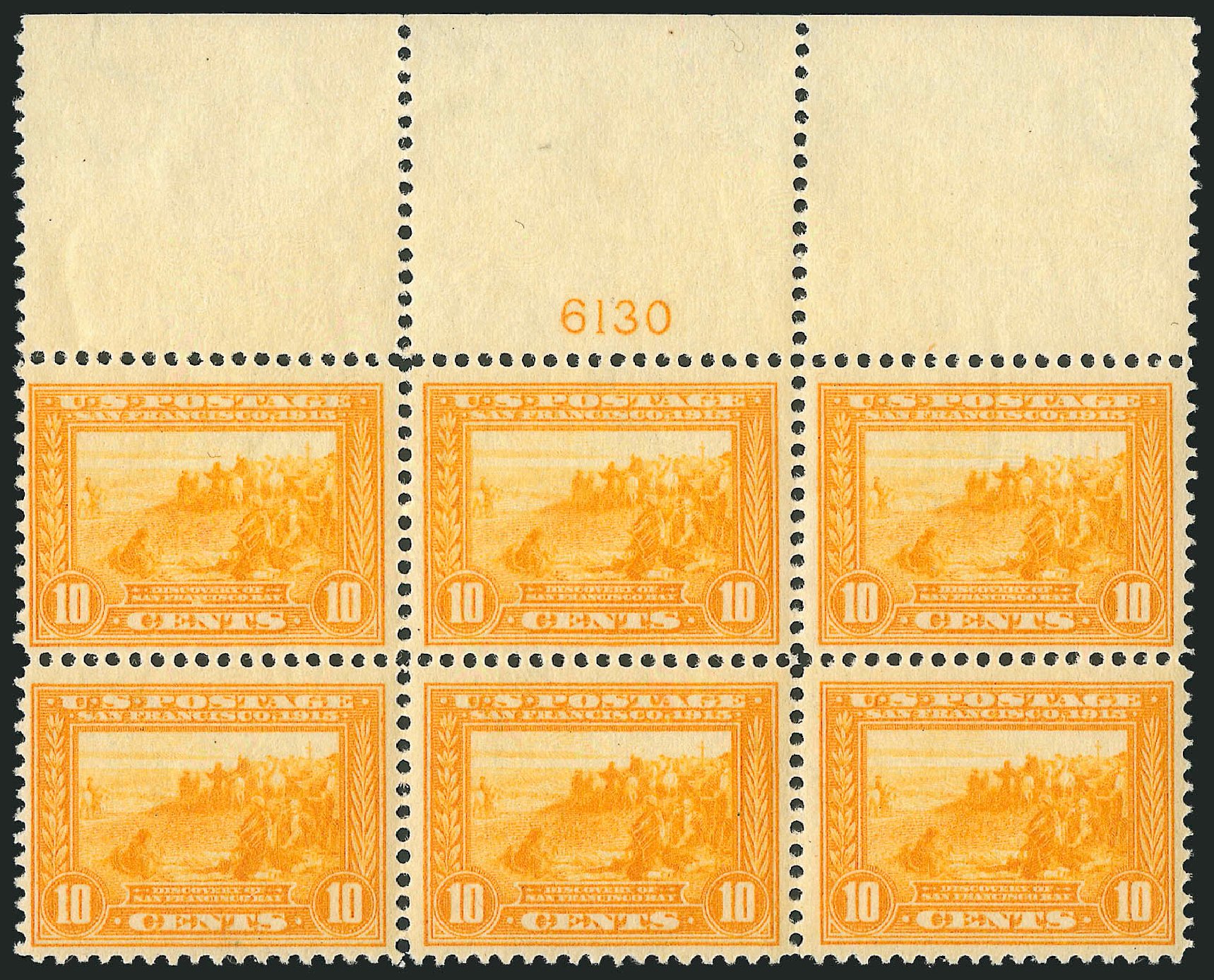 Cost of US Stamp Scott 400: 1913 10c Panama-Pacific Exposition. Robert Siegel Auction Galleries, Mar 2014, Sale 1067, Lot 1480