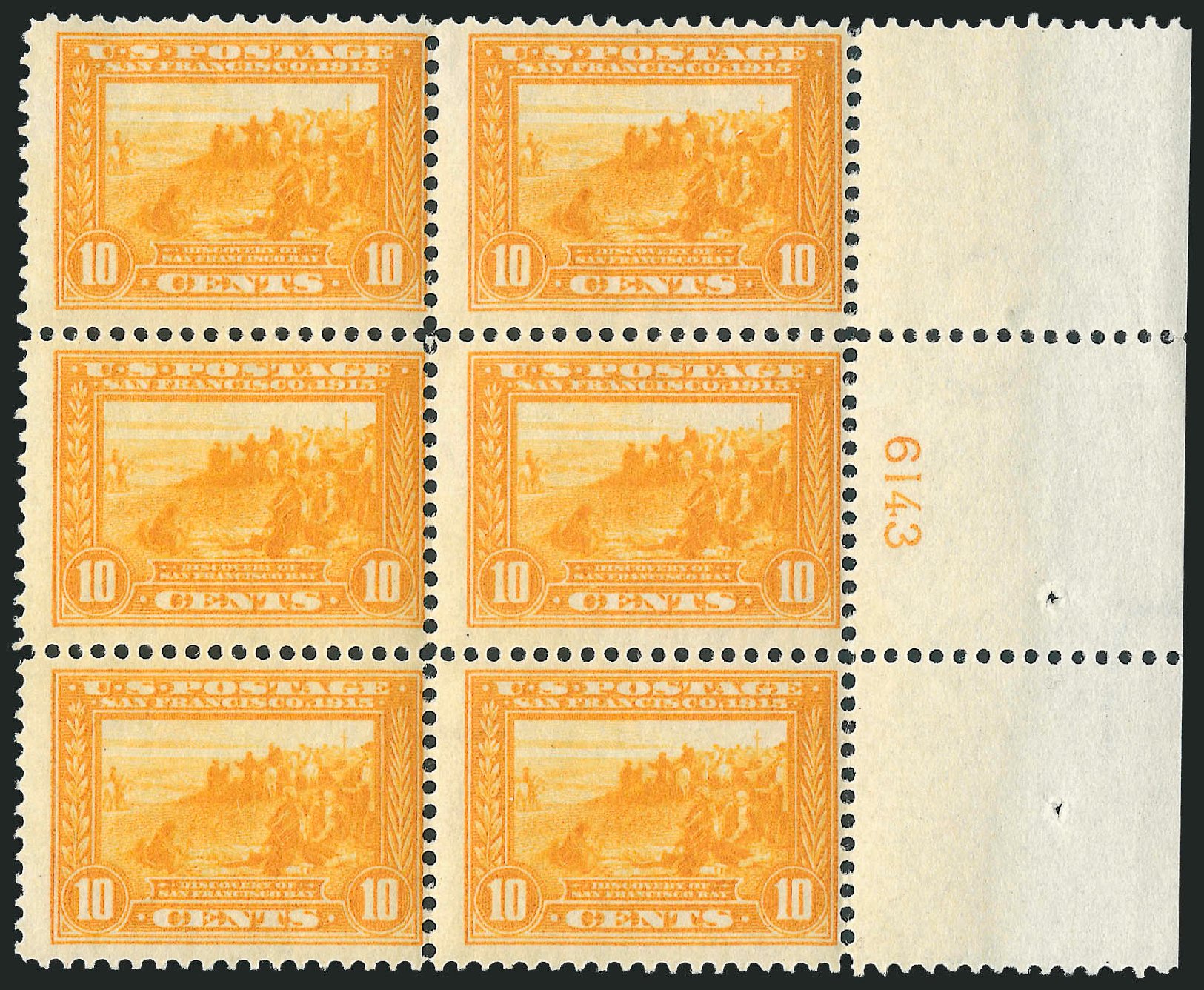 Price of US Stamps Scott #400: 10c 1913 Panama-Pacific Exposition. Robert Siegel Auction Galleries, Apr 2009, Sale 971, Lot 1730