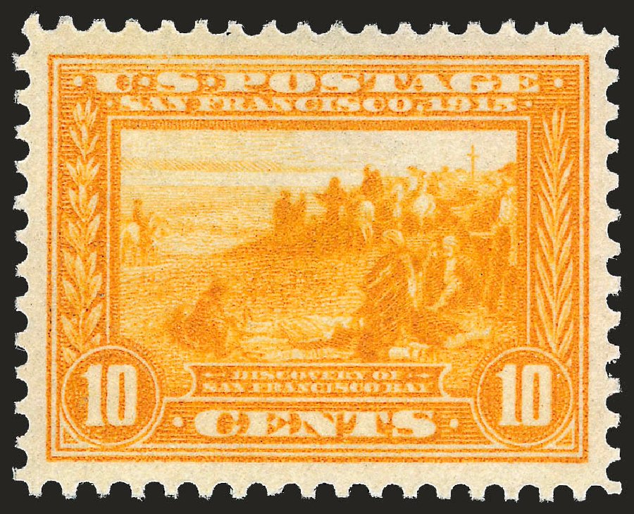 Costs of US Stamp Scott Catalogue 400 - 10c 1913 Panama-Pacific Exposition. Robert Siegel Auction Galleries, Jun 2010, Sale 992, Lot 2460