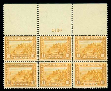 Values of US Stamps Scott 400 - 10c 1913 Panama-Pacific Exposition. Matthew Bennett International, Dec 2007, Sale 325, Lot 2031