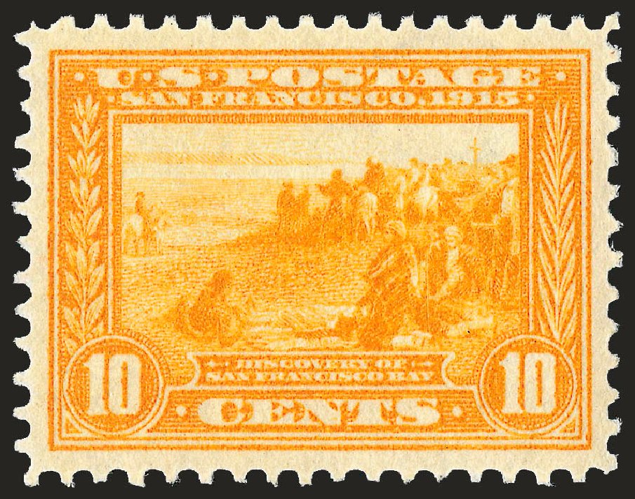 US Stamp Values Scott Catalog #400: 1913 10c Panama-Pacific Exposition. Robert Siegel Auction Galleries, Jun 2009, Sale 975, Lot 1801