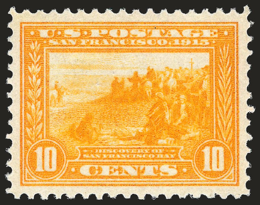 Value of US Stamps Scott # 400 - 1913 10c Panama-Pacific Exposition. Robert Siegel Auction Galleries, Jun 2010, Sale 992, Lot 2461
