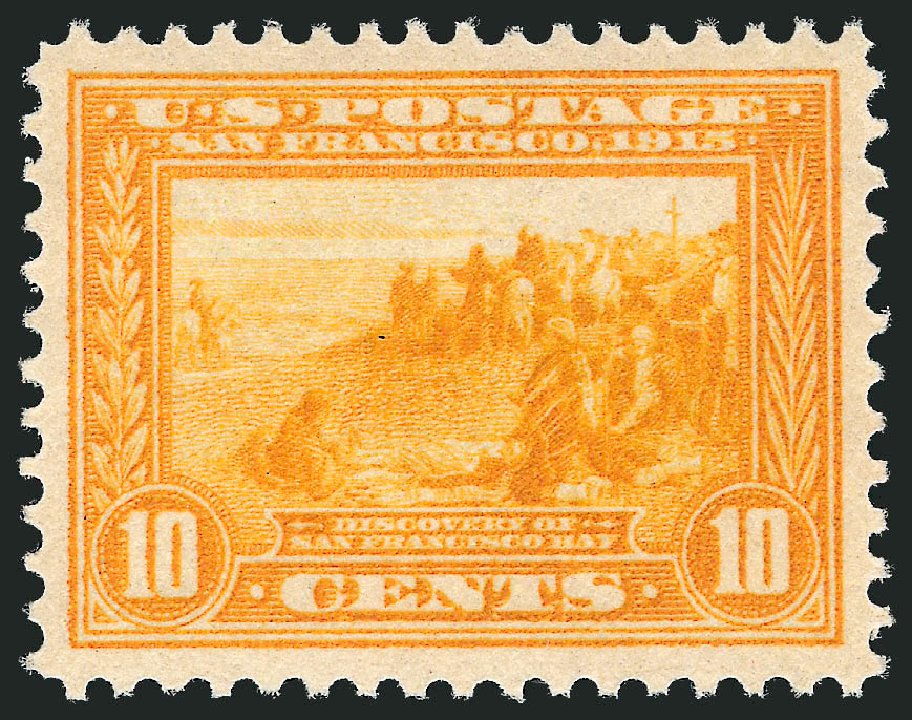 US Stamps Price Scott Catalogue 400: 1913 10c Panama-Pacific Exposition. Robert Siegel Auction Galleries, Dec 2010, Sale 1000, Lot 1214