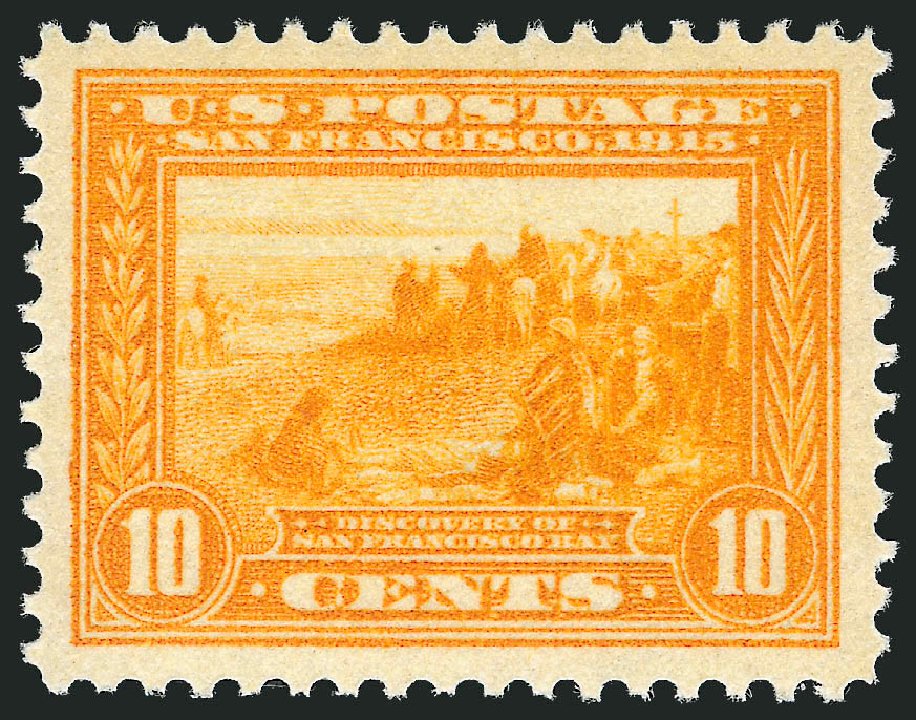 US Stamp Price Scott Catalogue 400: 1913 10c Panama-Pacific Exposition. Robert Siegel Auction Galleries, Oct 2011, Sale 1014, Lot 1864