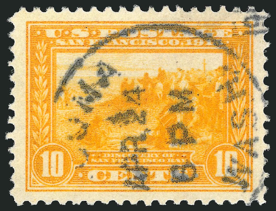 US Stamps Prices Scott Cat. #400: 1913 10c Panama-Pacific Exposition. Robert Siegel Auction Galleries, Oct 2012, Sale 1032, Lot 3504