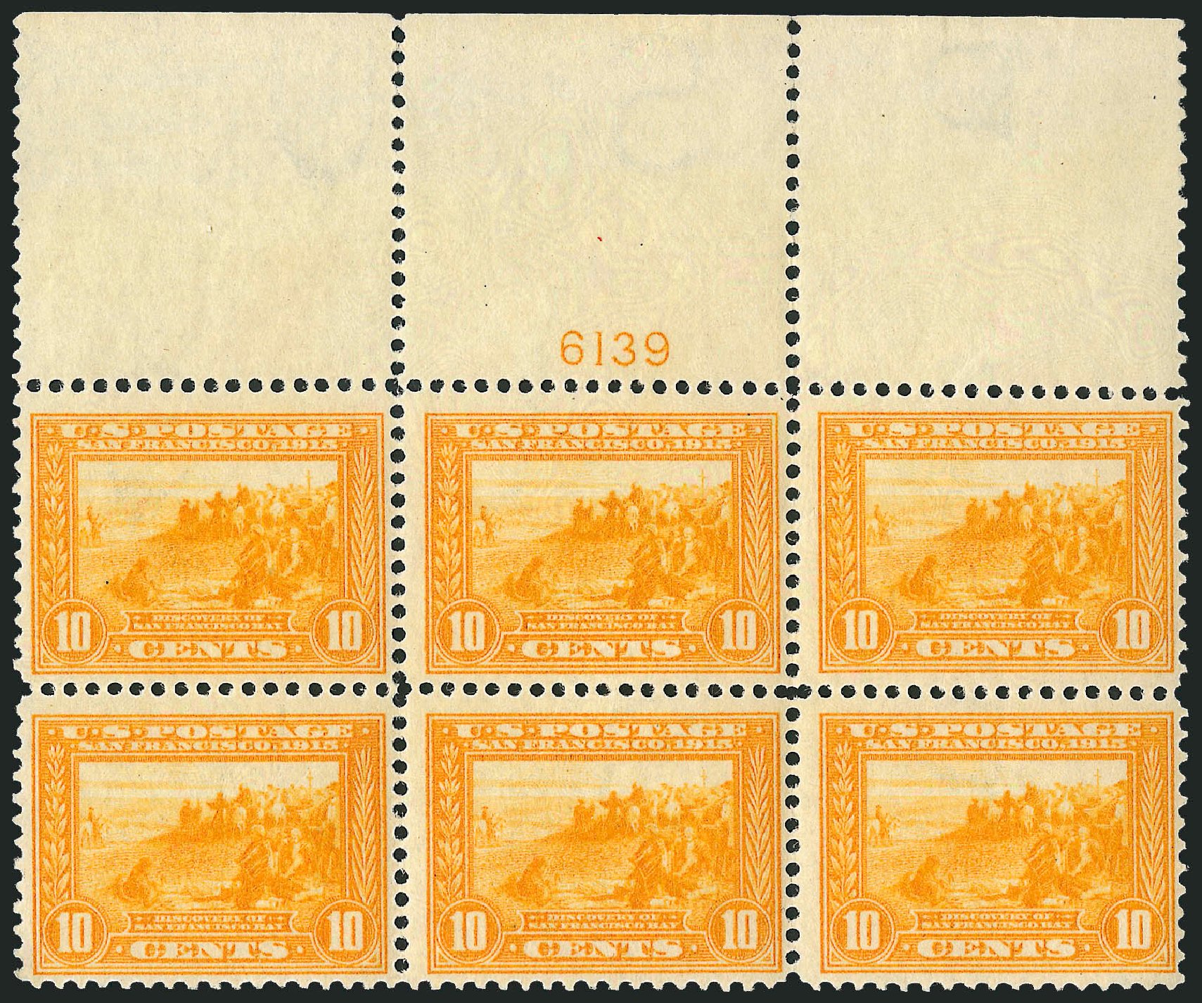 Price of US Stamps Scott Catalogue # 400: 10c 1913 Panama-Pacific Exposition. Robert Siegel Auction Galleries, Apr 2009, Sale 971, Lot 1724