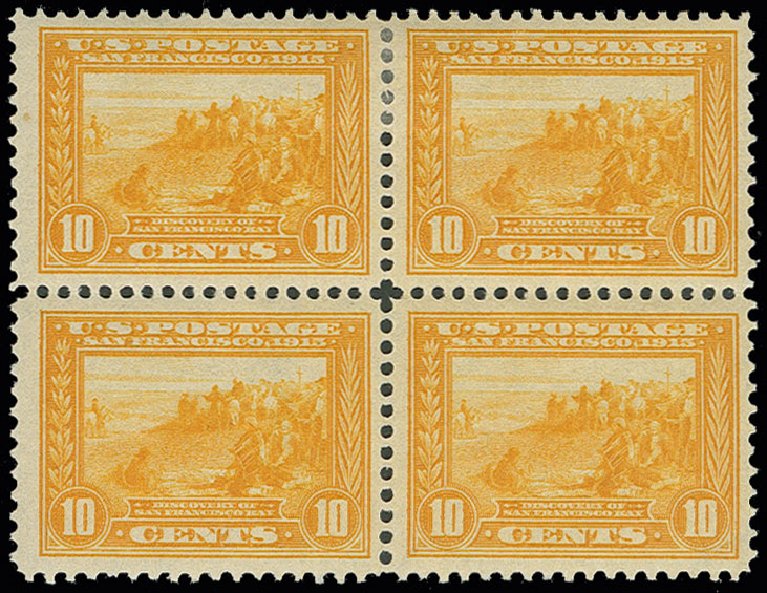 Costs of US Stamps Scott Catalog 400 - 10c 1913 Panama-Pacific Exposition. H.R. Harmer, Jun 2013, Sale 3003, Lot 1285