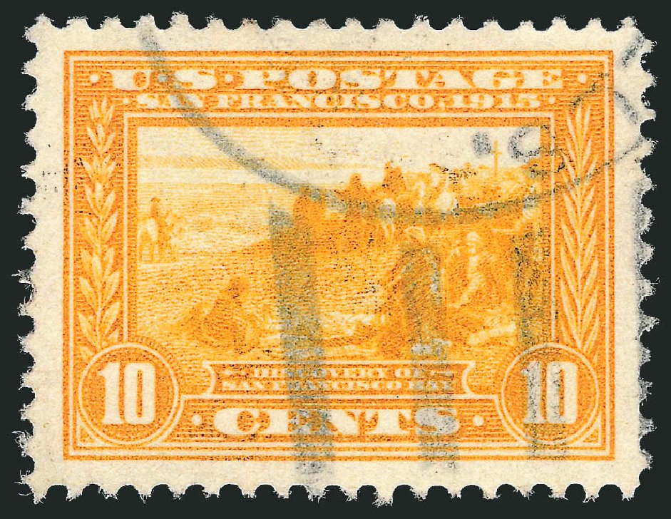 US Stamps Value Scott Catalogue # 400 - 1913 10c Panama-Pacific Exposition. Robert Siegel Auction Galleries, Dec 2010, Sale 1000, Lot 1215