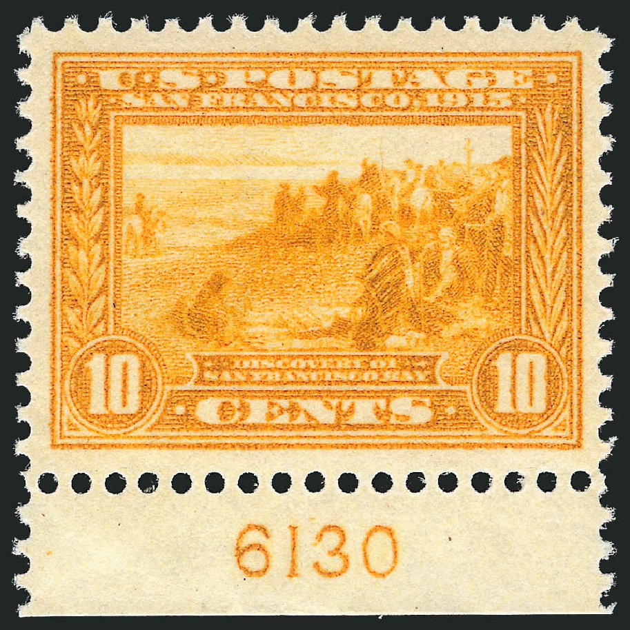 US Stamp Prices Scott #400: 1913 10c Panama-Pacific Exposition. Robert Siegel Auction Galleries, Oct 2012, Sale 1033, Lot 4215
