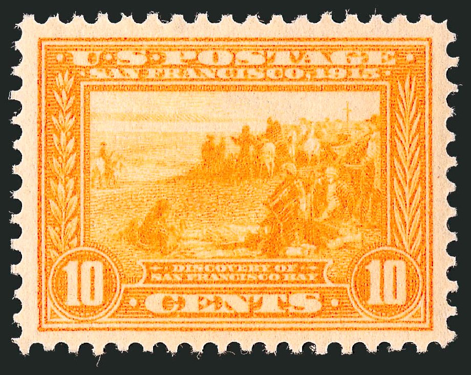 US Stamp Value Scott Catalogue #400 - 1913 10c Panama-Pacific Exposition. Robert Siegel Auction Galleries, Sep 2008, Sale 962, Lot 2705