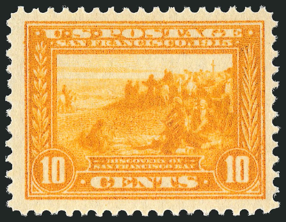 Price of US Stamps Scott Catalogue # 400: 10c 1913 Panama-Pacific Exposition. Robert Siegel Auction Galleries, Sep 2009, Sale 976, Lot 1985