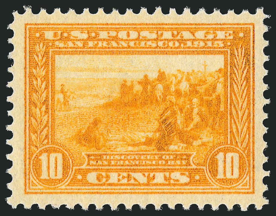 US Stamps Prices Scott Catalogue 400: 1913 10c Panama-Pacific Exposition. Robert Siegel Auction Galleries, Oct 2010, Sale 997, Lot 5965