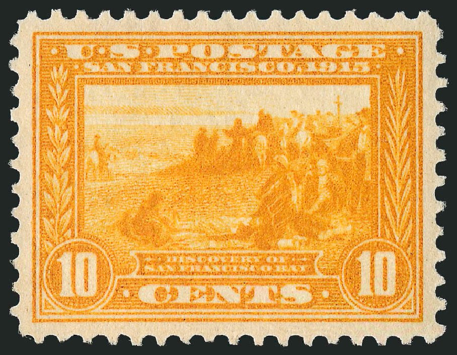 US Stamp Price Scott 400 - 1913 10c Panama-Pacific Exposition. Robert Siegel Auction Galleries, Jun 2009, Sale 975, Lot 1802