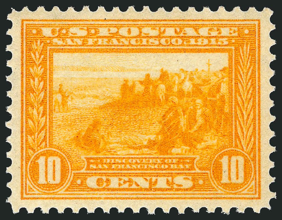 US Stamp Price Scott #400: 1913 10c Panama-Pacific Exposition. Robert Siegel Auction Galleries, Sep 2008, Sale 962, Lot 2703