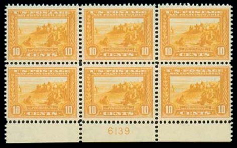 Prices of US Stamps Scott 400: 10c 1913 Panama-Pacific Exposition. Matthew Bennett International, Dec 2007, Sale 324, Lot 1196