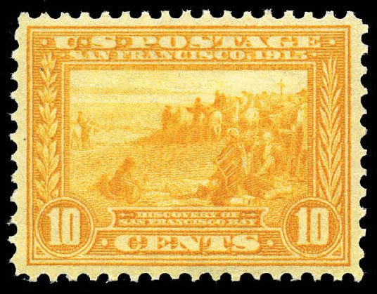 Value of US Stamps Scott Cat. # 400: 1913 10c Panama-Pacific Exposition. Matthew Bennett International, Mar 2011, Sale 337, Lot 2866