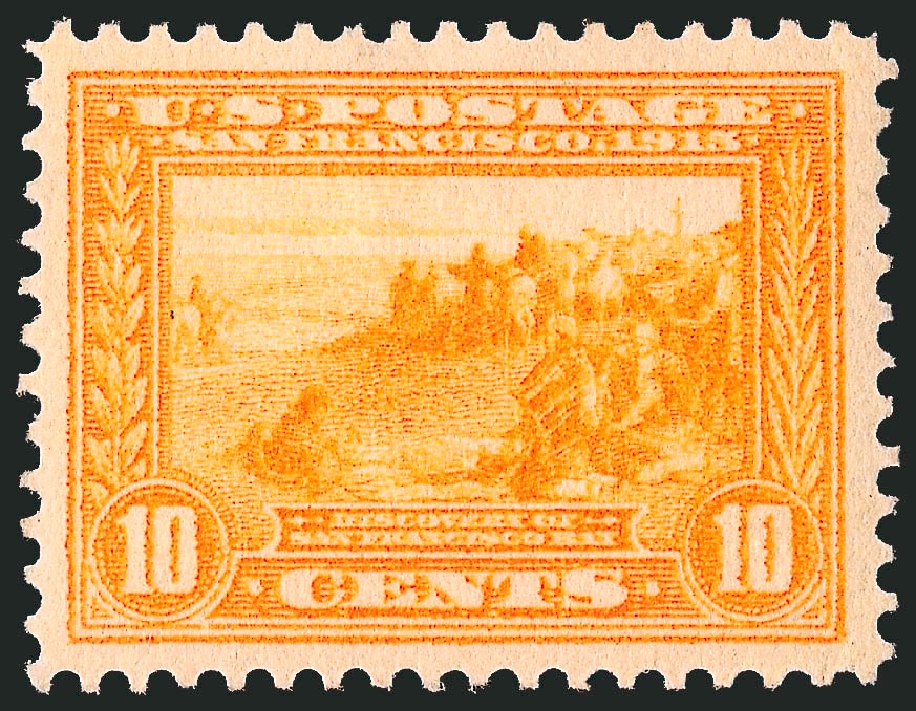 US Stamp Prices Scott Catalog 400: 10c 1913 Panama-Pacific Exposition. Robert Siegel Auction Galleries, Sep 2008, Sale 962, Lot 2706