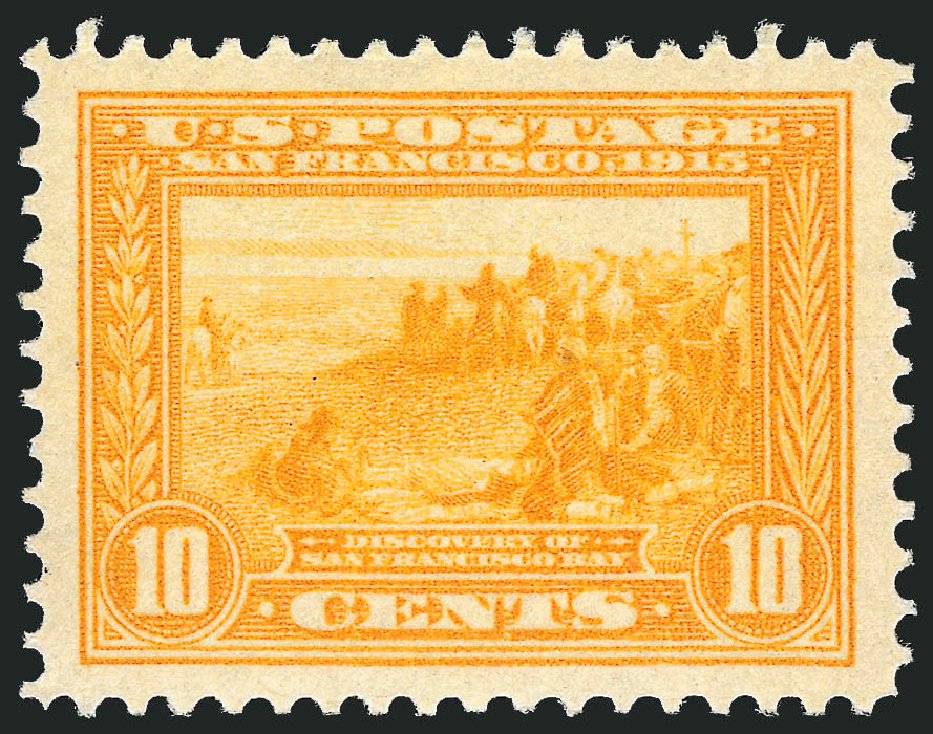 US Stamp Value Scott 400: 10c 1913 Panama-Pacific Exposition. Robert Siegel Auction Galleries, Sep 2009, Sale 968B, Lot 516