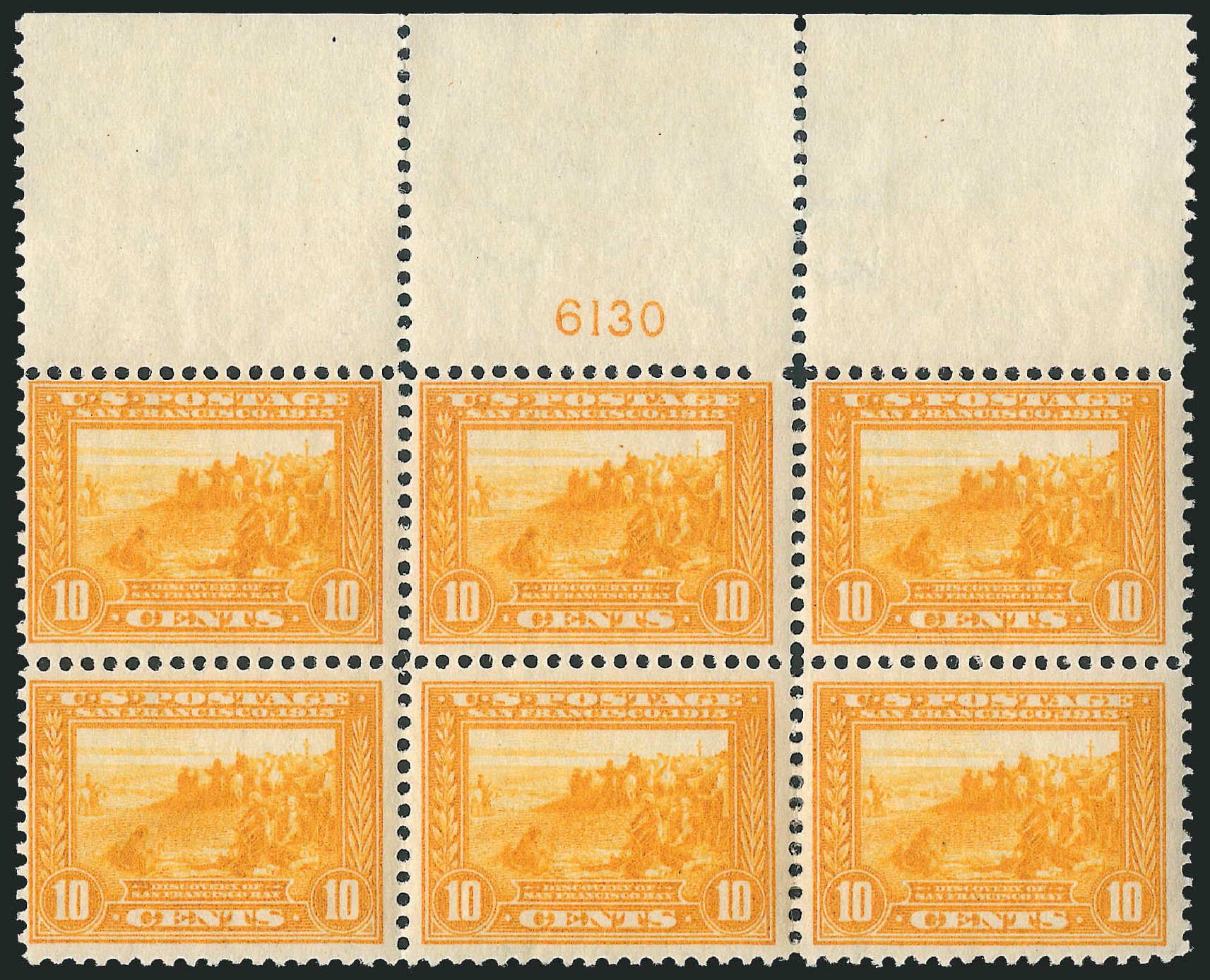 Price of US Stamps Scott Catalog #400: 10c 1913 Panama-Pacific Exposition. Robert Siegel Auction Galleries, Apr 2009, Sale 971, Lot 1716