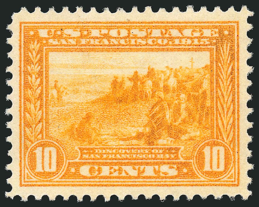 Values of US Stamps Scott Catalog #400: 1913 10c Panama-Pacific Exposition. Robert Siegel Auction Galleries, Sep 2009, Sale 976, Lot 1986