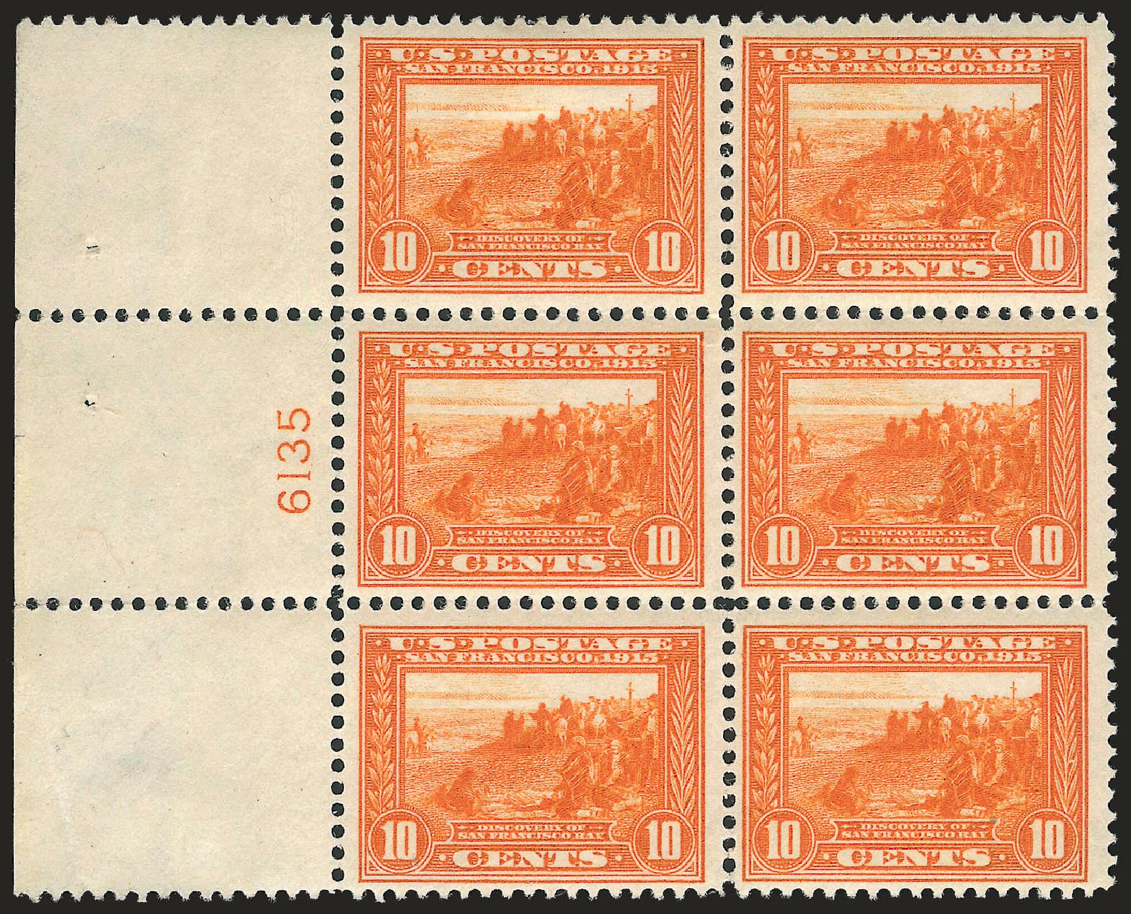 US Stamp Prices Scott Cat. #400A: 10c 1913 Panama-Pacific Exposition. Robert Siegel Auction Galleries, Apr 2009, Sale 971, Lot 1737
