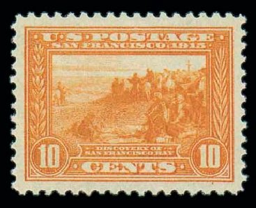 US Stamps Price Scott Catalog #400A: 10c 1913 Panama-Pacific Exposition. Matthew Bennett International, Oct 2007, Sale 322, Lot 2198