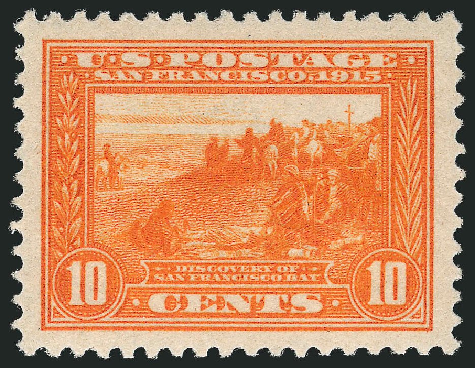 US Stamps Prices Scott 400A - 1913 10c Panama-Pacific Exposition. Robert Siegel Auction Galleries, Oct 2011, Sale 1013, Lot 408