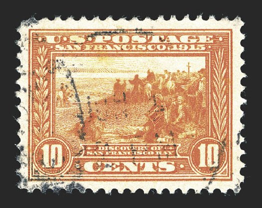 US Stamp Price Scott Catalog 400A - 1913 10c Panama-Pacific Exposition. Spink Shreves Galleries, Mar 2013, Sale 142, Lot 348
